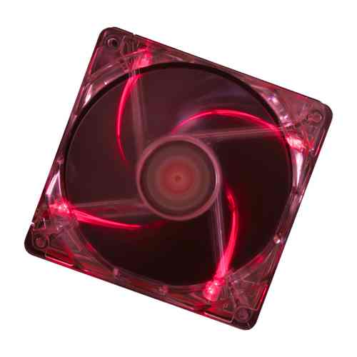 Xilence Transparent Led Rojo 80x80x25